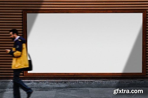 Outdoor Advertising Mockup 4BYLGWC