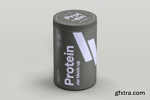 Protein Tall Jar Mock-up SJEKSA4