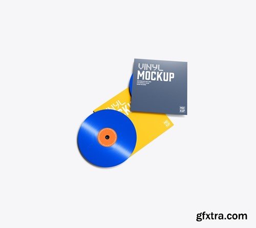 Vinyl Record Mockup 7ETFPS9