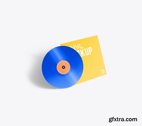 Vinyl Record Mockup 7ETFPS9