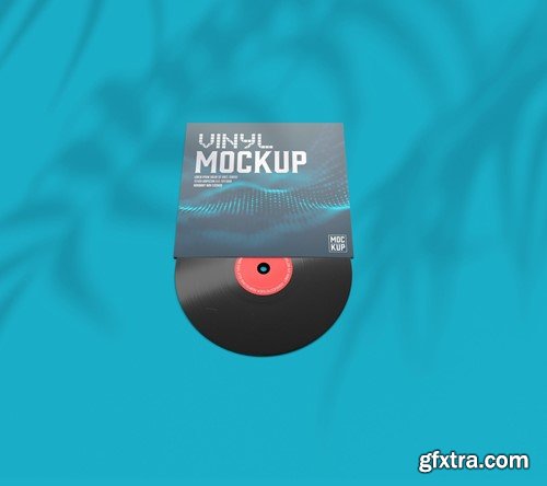 Vinyl Record Mockup 7ETFPS9