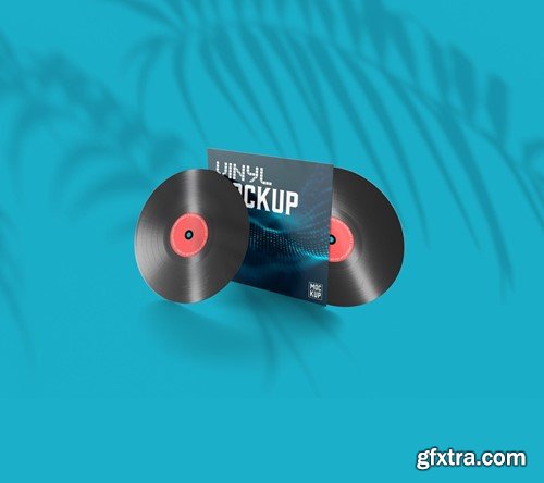 Vinyl Record Mockup 7ETFPS9