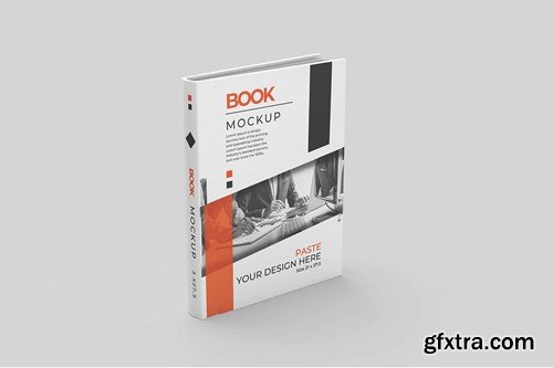 Book Cover Mockup 94WUTMN