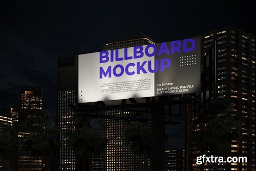 Roadside Billboard Mockup X2ZRNBW