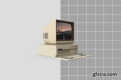 Old PC Mockup JK5HKPF