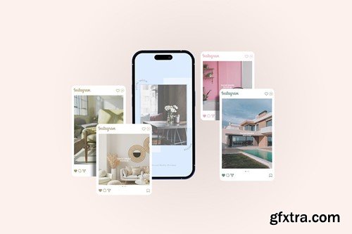 Social Media and Smartphone Mockup LZY3C4T