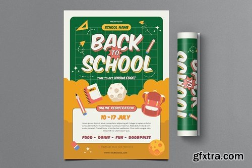 Back To School Flyer 3VQCUDP