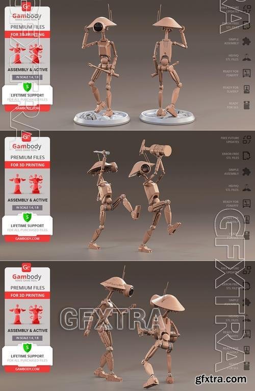 Gambody - Pit Droid &ndash; 3D Print Model