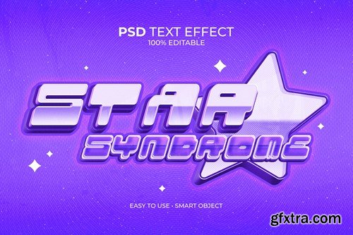 Star Syndrome Y2k Style Text Effect 4UMHXZK