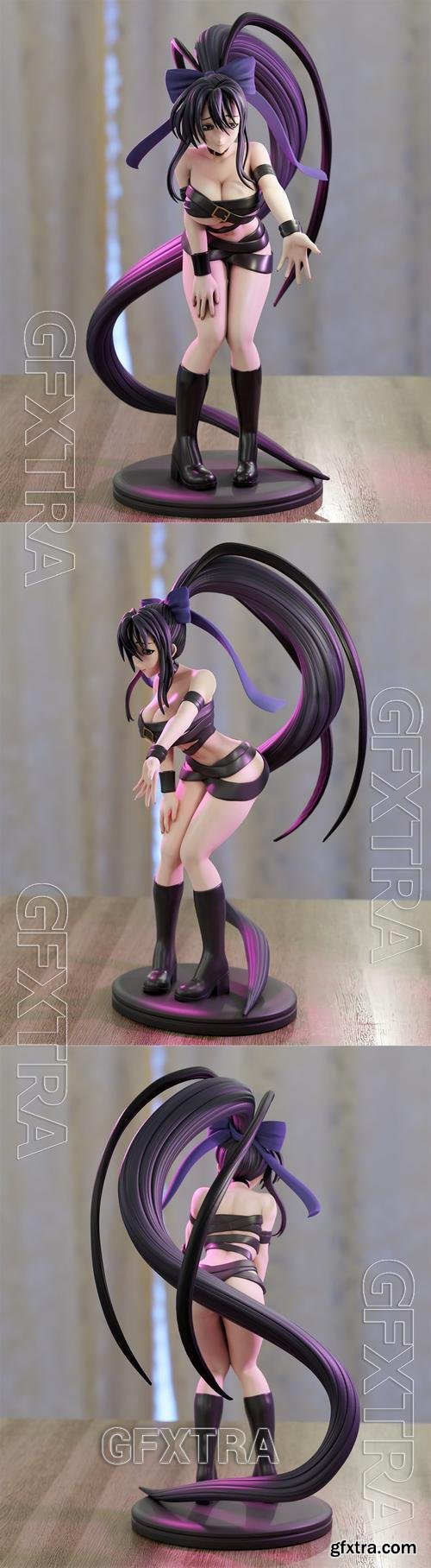 Akeno High school - Momoji &ndash; 3D Print Model