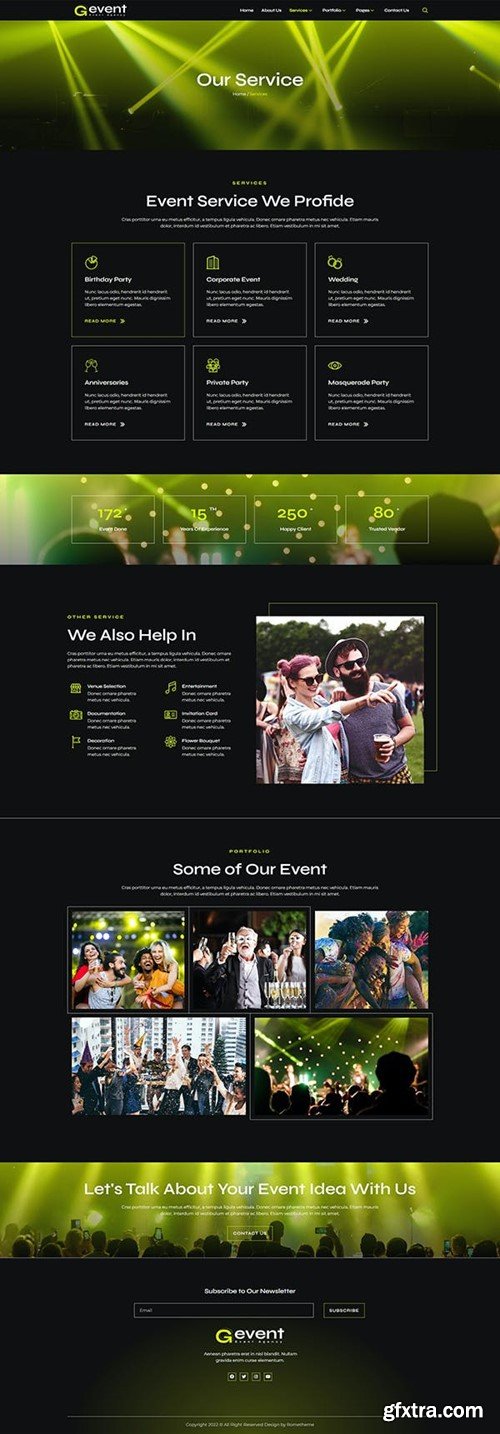 Gevent - Event Agency Elementor Template Kit AL8ZGT7