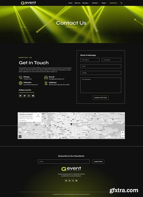 Gevent - Event Agency Elementor Template Kit AL8ZGT7