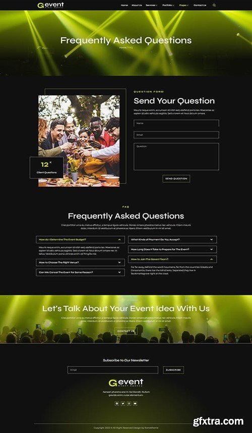 Gevent - Event Agency Elementor Template Kit AL8ZGT7