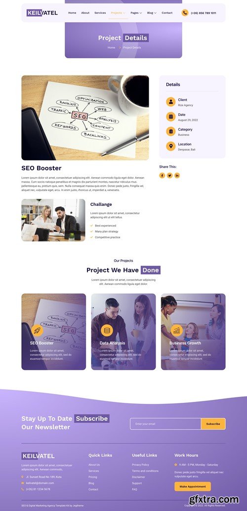 Keilvatel – SEO & Digital Marketing Agency Elementor Template Kit WCLA2P3