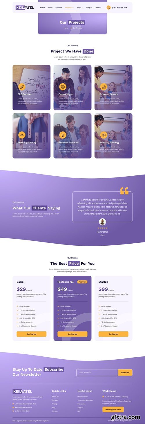 Keilvatel – SEO & Digital Marketing Agency Elementor Template Kit WCLA2P3