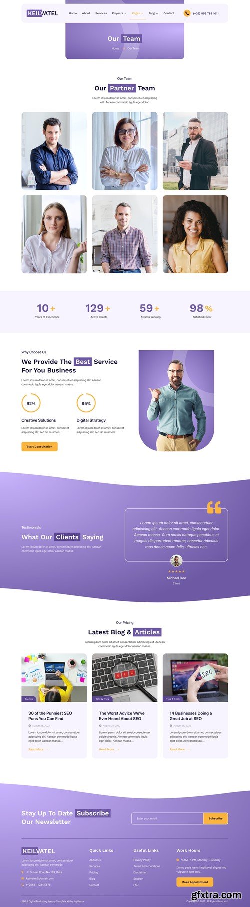 Keilvatel – SEO & Digital Marketing Agency Elementor Template Kit WCLA2P3