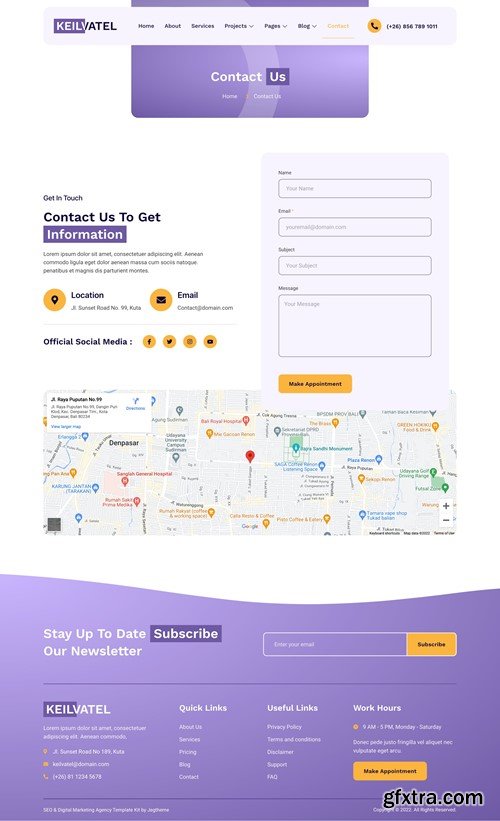 Keilvatel – SEO & Digital Marketing Agency Elementor Template Kit WCLA2P3