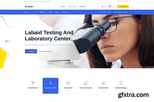 Labaid - Laboratory & Science Research WordPress T 9HSBTYN