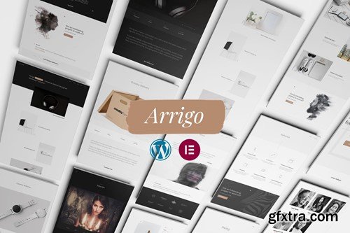 Arrigo – Creative Portfolio WordPress Theme WE4W7G8