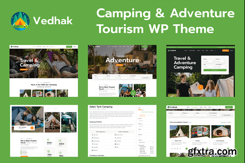 Camping & Adventure Tour WordPress Theme - Vedhak 5L62YZ4