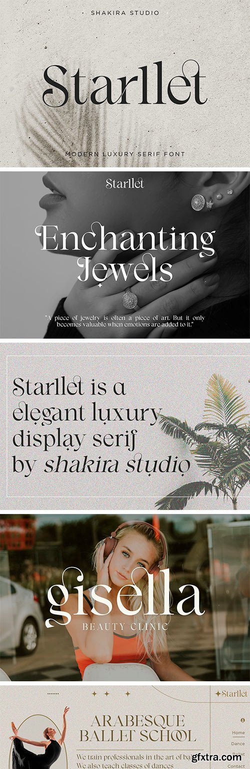 Starllet - Modern Serif Font