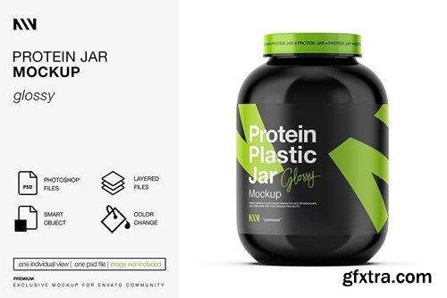 Protein Jar Mockup ZL5FM7P