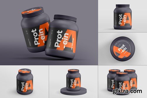 Protein Jar Mockup U4HJEHA