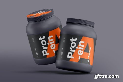 Protein Jar Mockup U4HJEHA