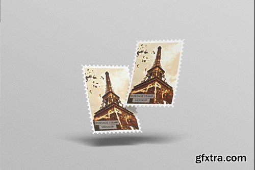 Postage Stamp Mockup PCVATB4