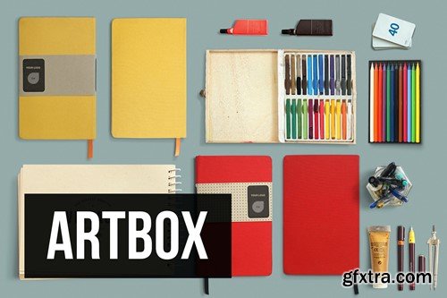 ArtBox - Artistic Mockup Kit WES43D