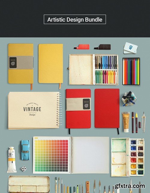 ArtBox - Artistic Mockup Kit WES43D