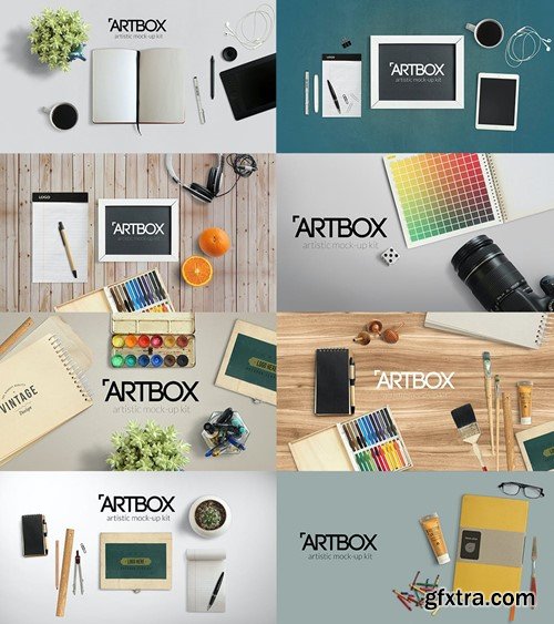 ArtBox - Artistic Mockup Kit WES43D