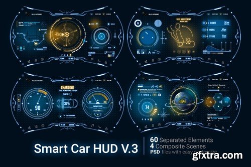 Smart Car HUD V.3 CUERAN4