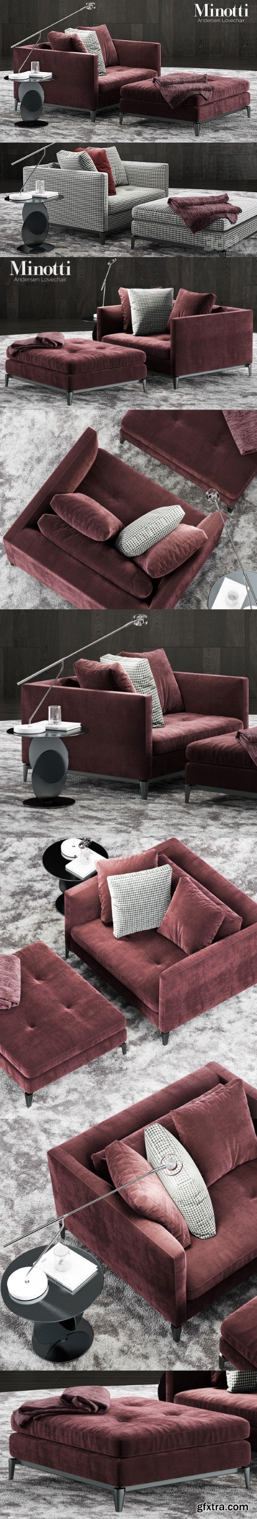 Minotti Andersen Lovechair 2