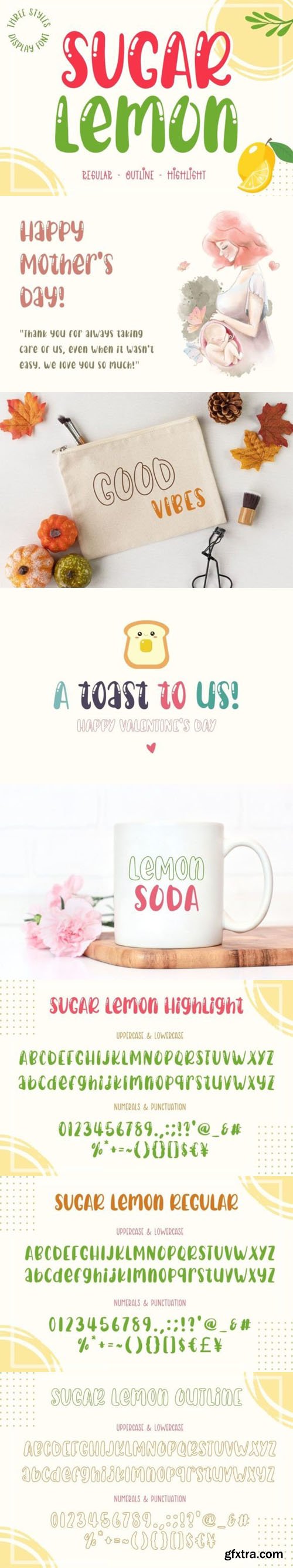 Sugar Lemon Font