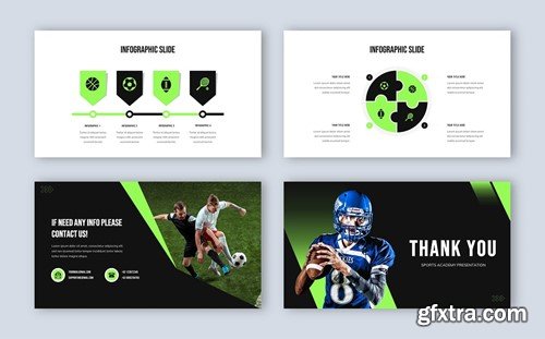 Sportone - Sports Academy PowerPoint Template LDYGZ3H