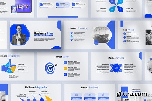 Business Plan PowerPoint Presentation Template 8U3WQCF