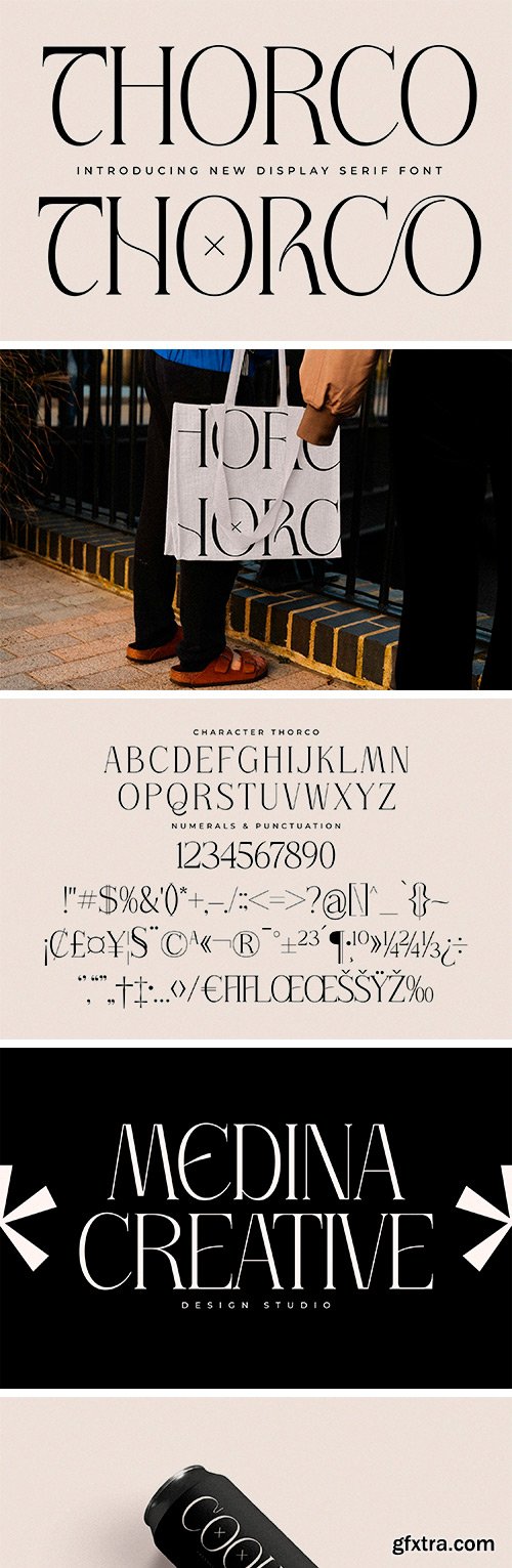 Thorco Typeface