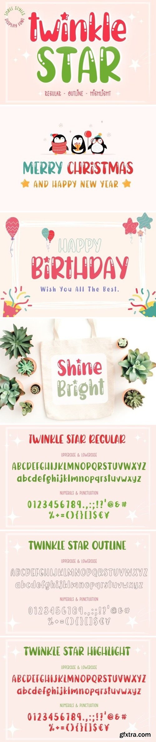 Twinkle Star Font