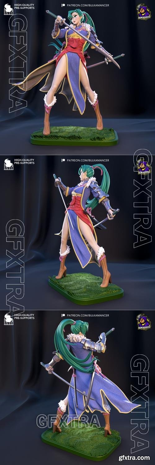 Bulkamancer Sculpts - Blademaster of the Plains &ndash; 3D Print Model