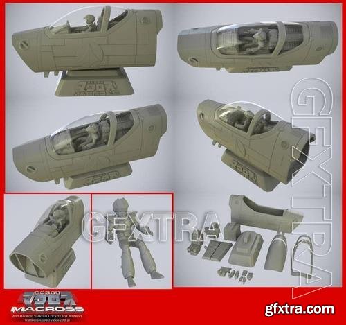 Cabina Robotech &ndash; 3D Print Model