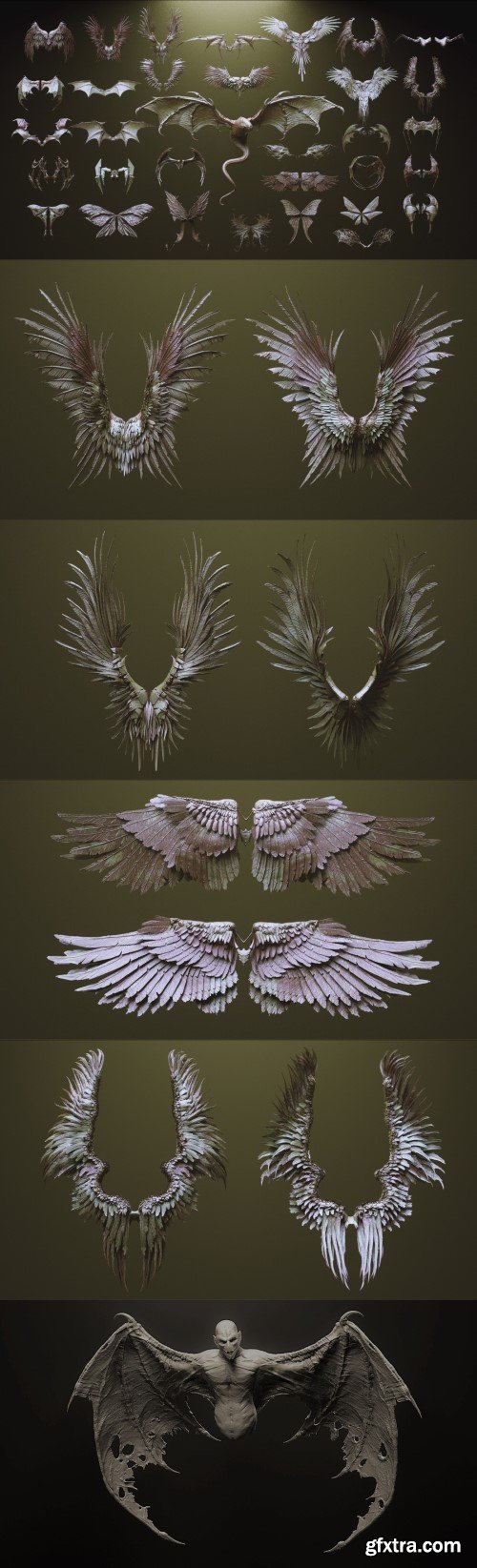 Artstation - Wings - 33 Character & Creature Wings