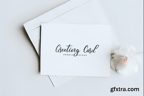 Greeting Card Mockup KRKURNX