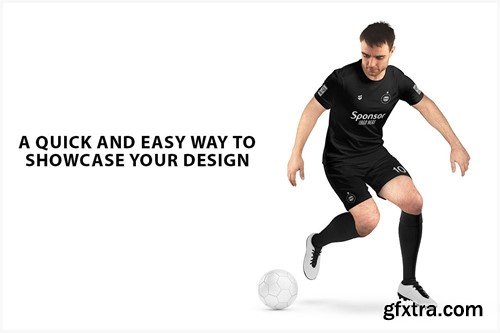 Soccer Player Uniform Mockup GFH9CC6