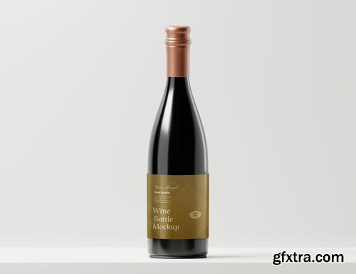 Wine Bottle Mockup Collection Elevate Your Brand ZBKKZKP