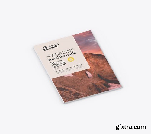 Pack Big Size Magazines Mockup WZJT6WS