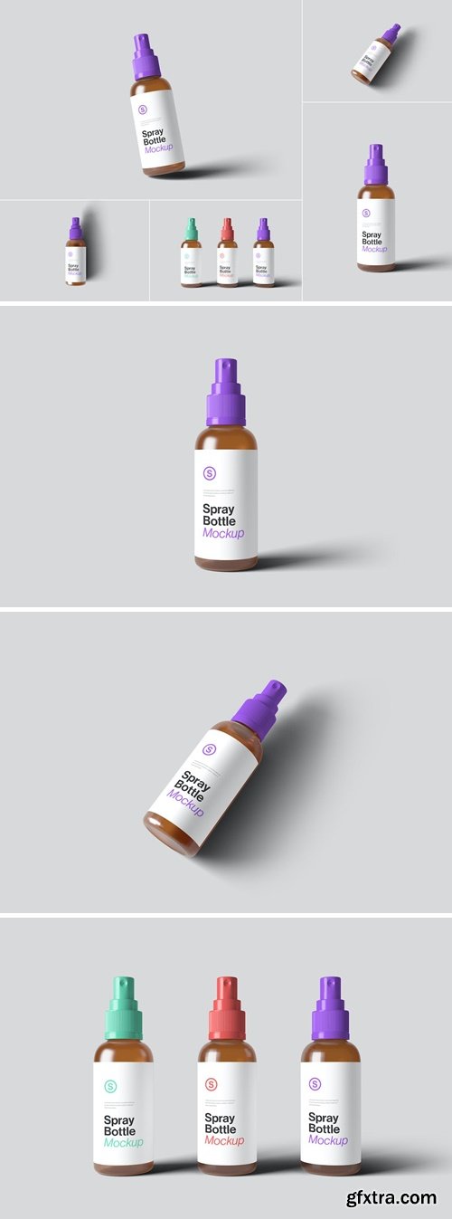 Spray Bottle Mockups Z8NVRZT