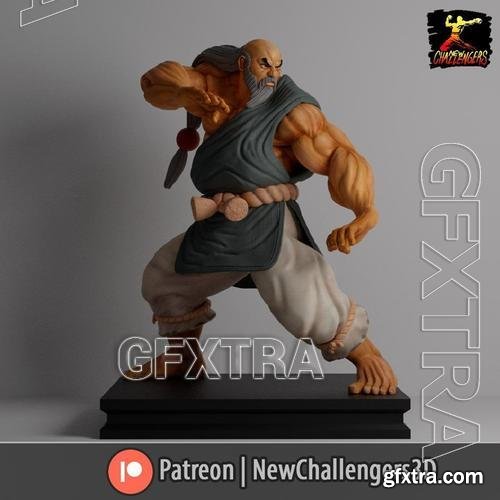 Gouken &ndash; 3D Print Model