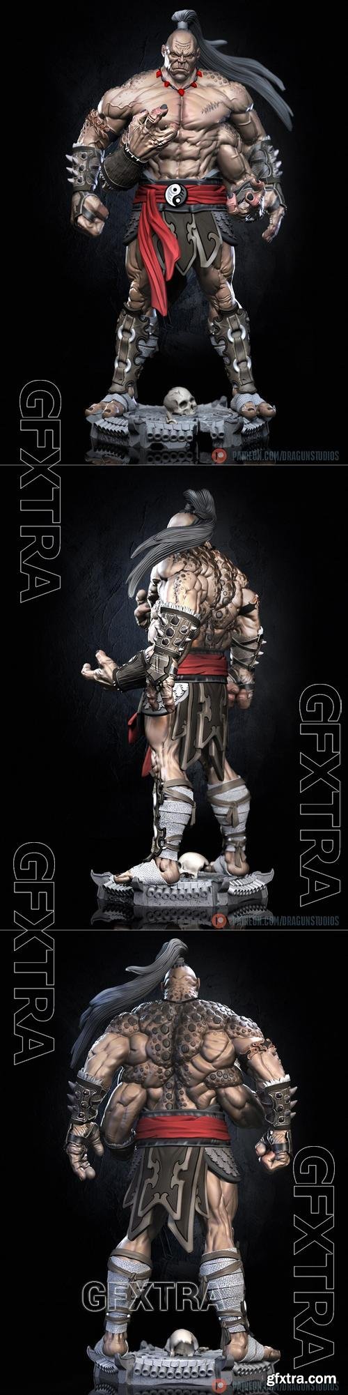 Prince Goro Fanart &ndash; 3D Print Model