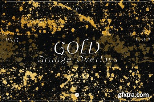 Gold Grunge Overlays Vol.2 9KWQWWD